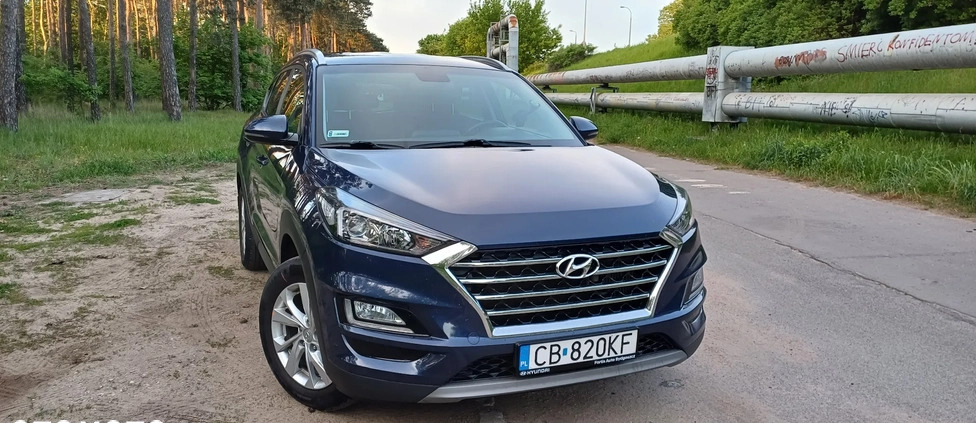 Hyundai Tucson cena 94300 przebieg: 138000, rok produkcji 2019 z Bydgoszcz małe 154